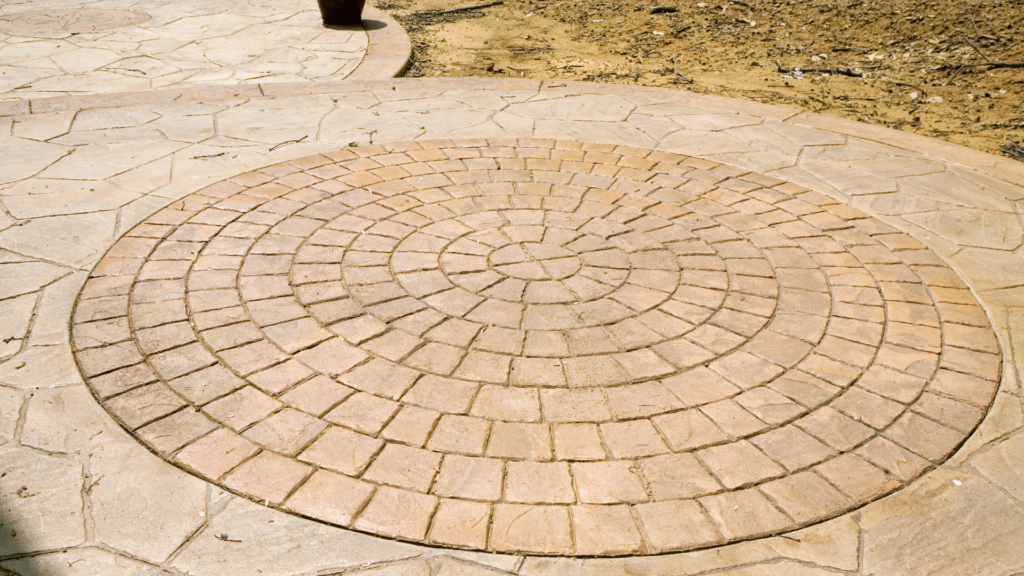 outdoor masonry, patio